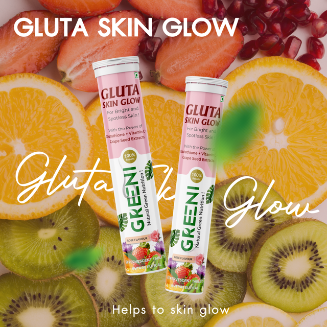 Glutathione formula for Bright Spotless Skin - GREENI